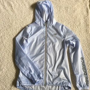 Light Blue Windbreaker
